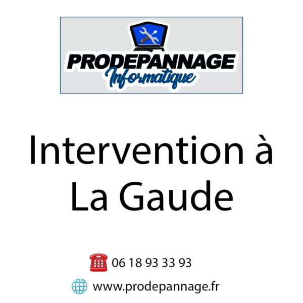 Dépannage informatique à La Gaude