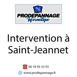 Intervention informatique à Saint-jeannet